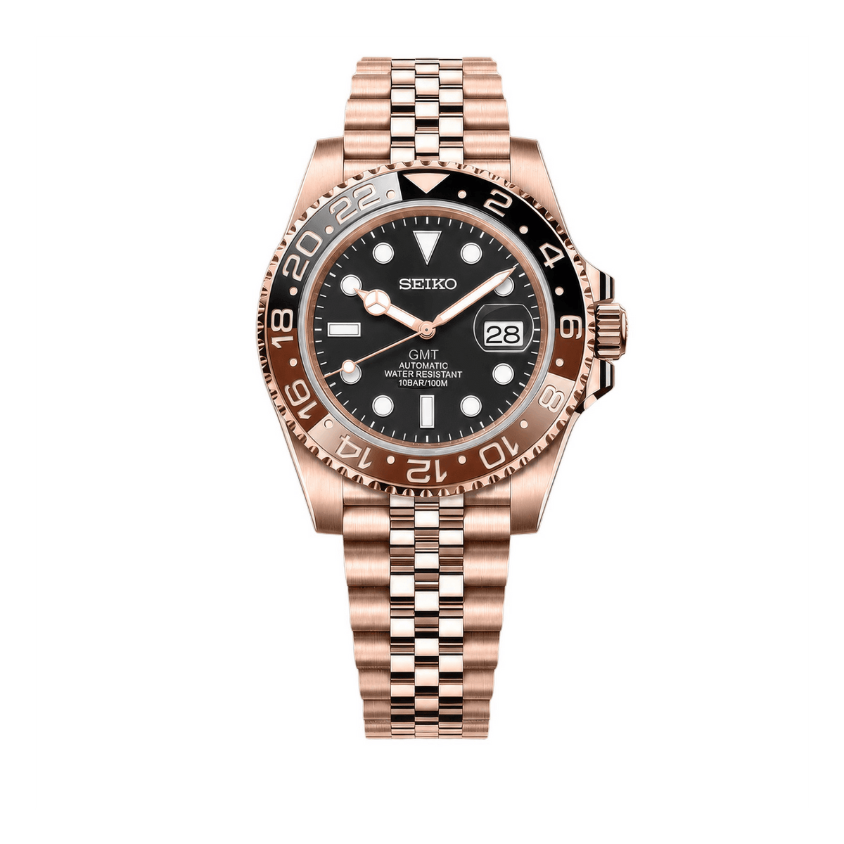 SEIKO MOD GMT | Root Beer & Or Rose