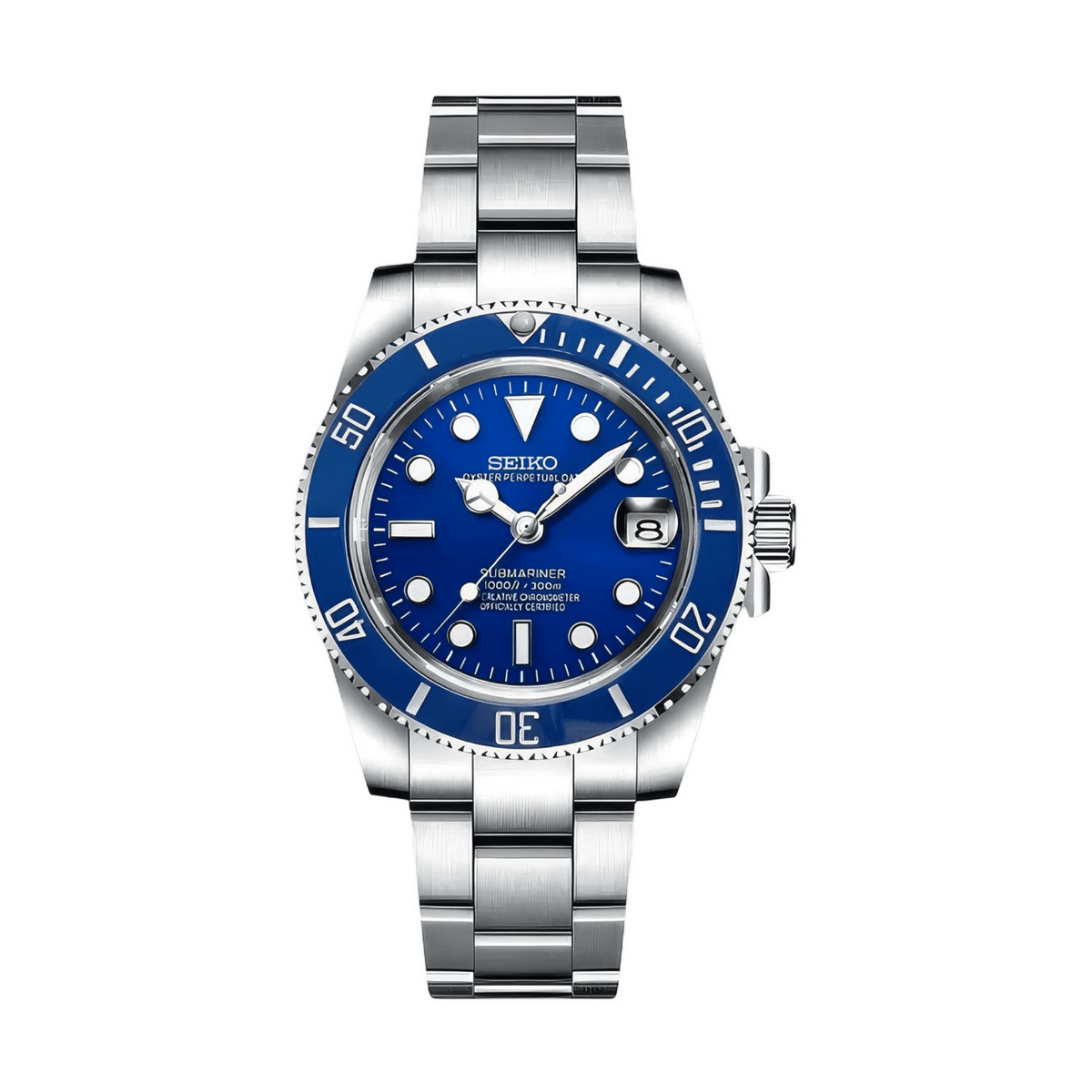 SEIKO MOD Submariner | Smurf