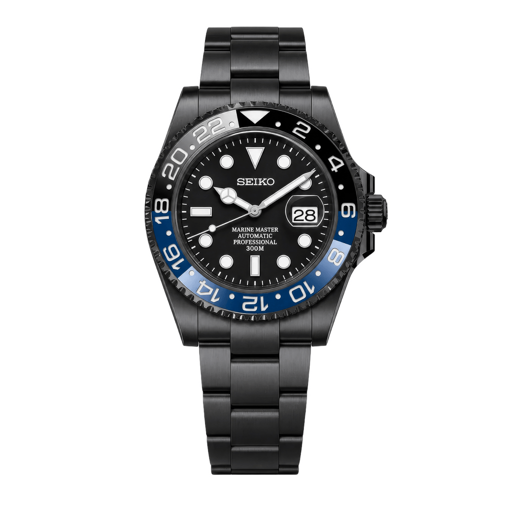 SEIKO MOD Submariner | Stealth Batman