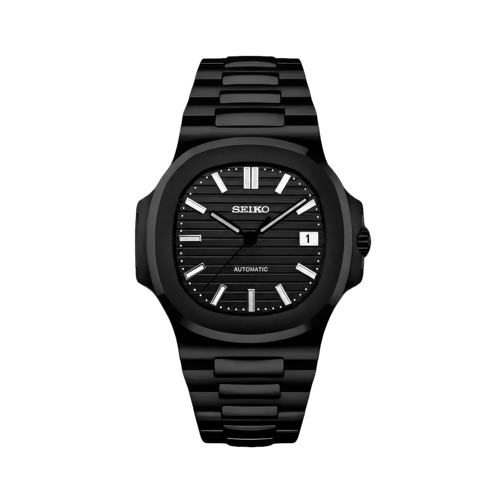 SEIKO MOD Nautilus | Triple Noir