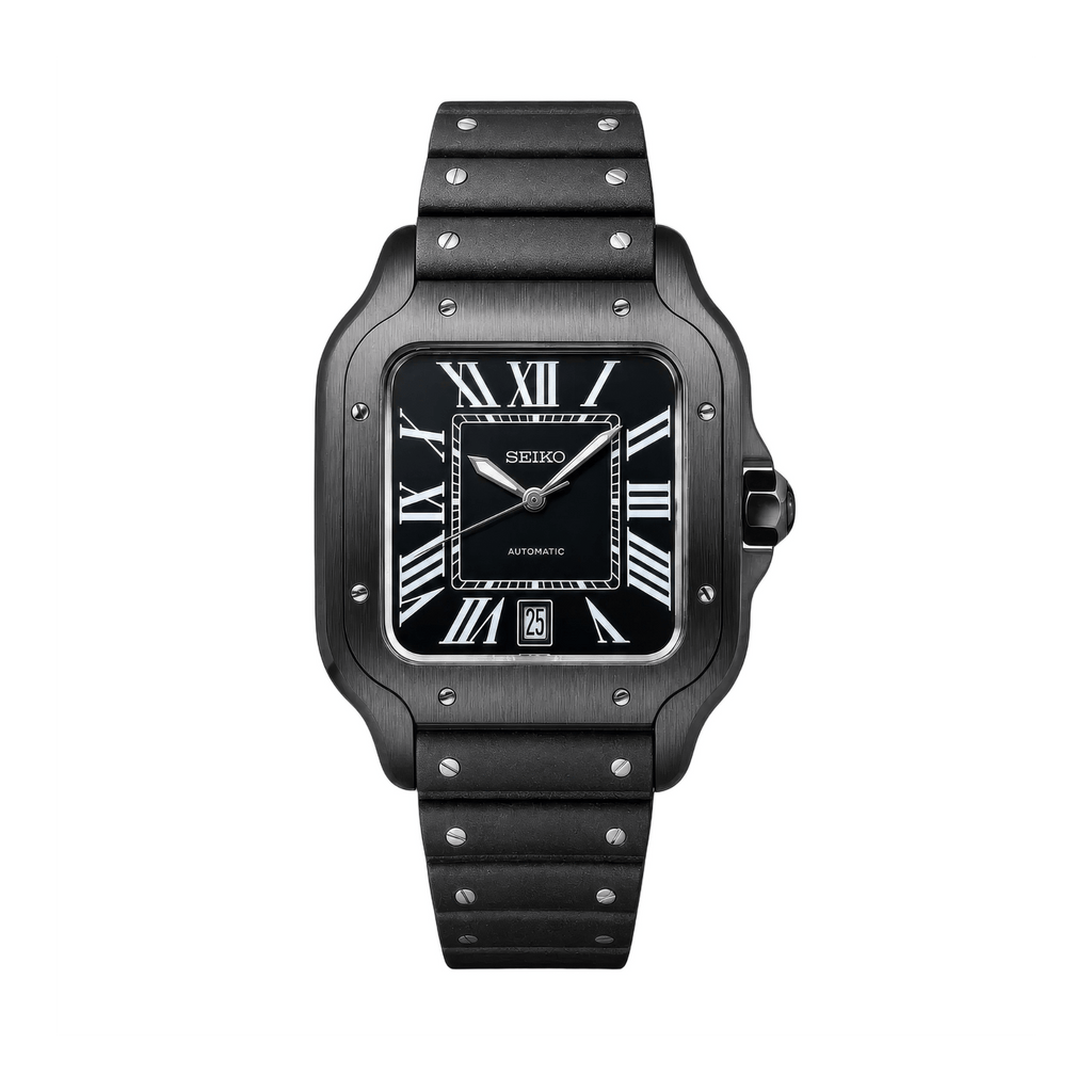 SEIKO MOD Santos | Triple Noir