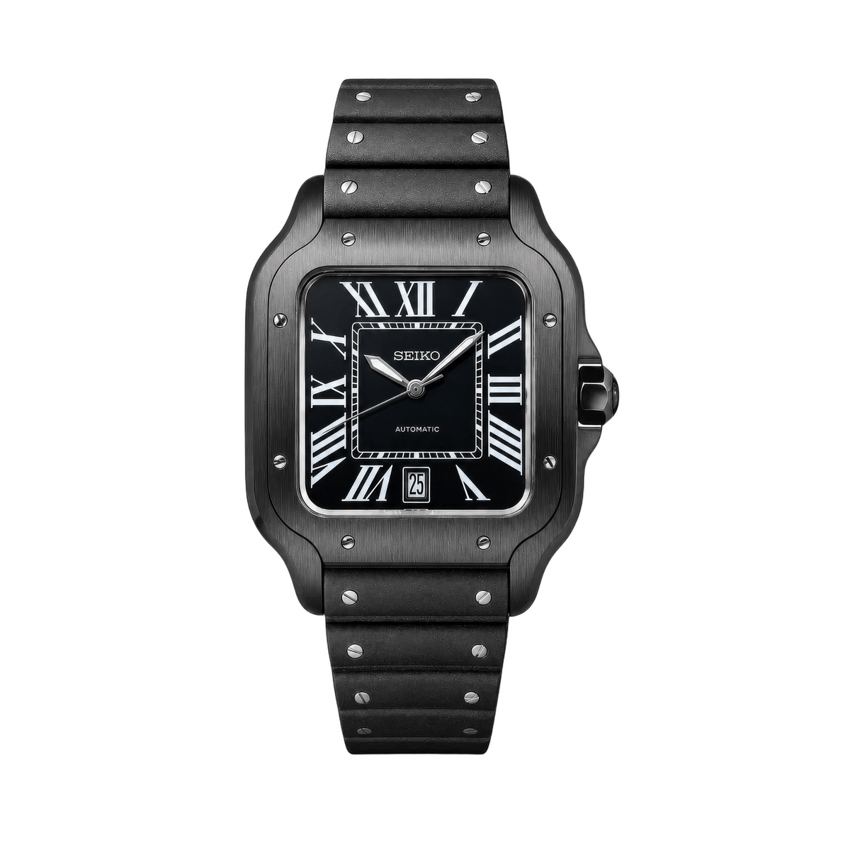 SEIKO MOD Santos | Triple Noir