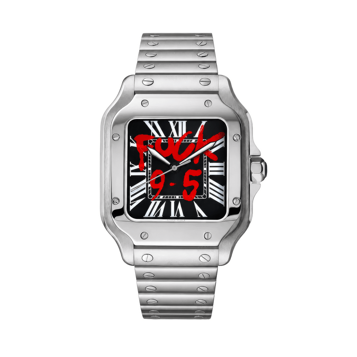 SEIKO MOD Santos | "9-5" Noir