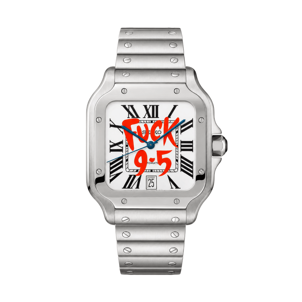 SEIKO MOD Santos | "9-5" Blanc