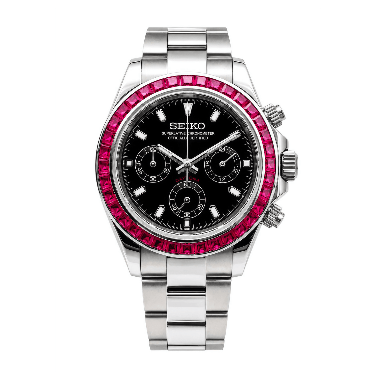 SEIKO MOD Daytona | Ruby