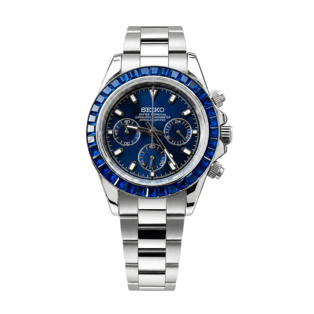 SEIKO MOD Daytona | Saphir Bleu
