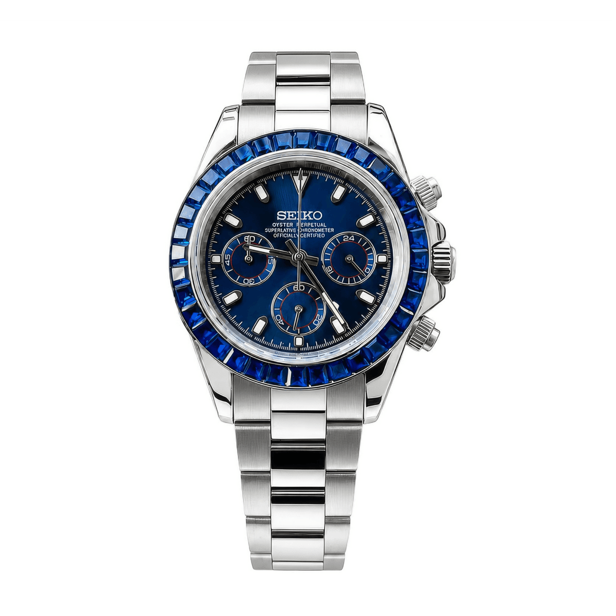 SEIKO MOD Daytona | Saphir Bleu
