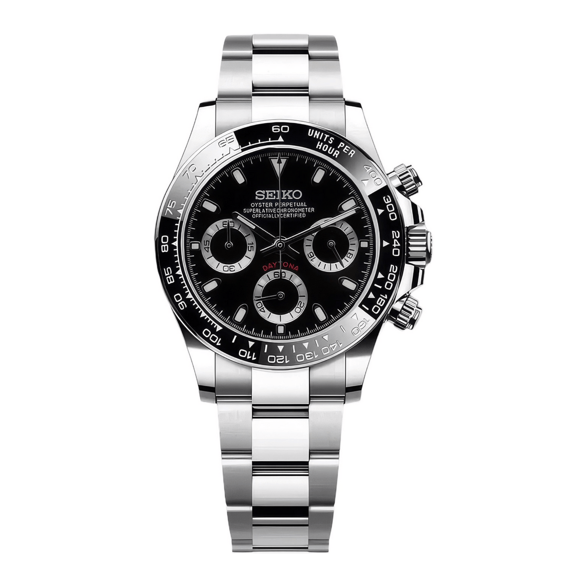 SEIKO MOD Daytona | Noir