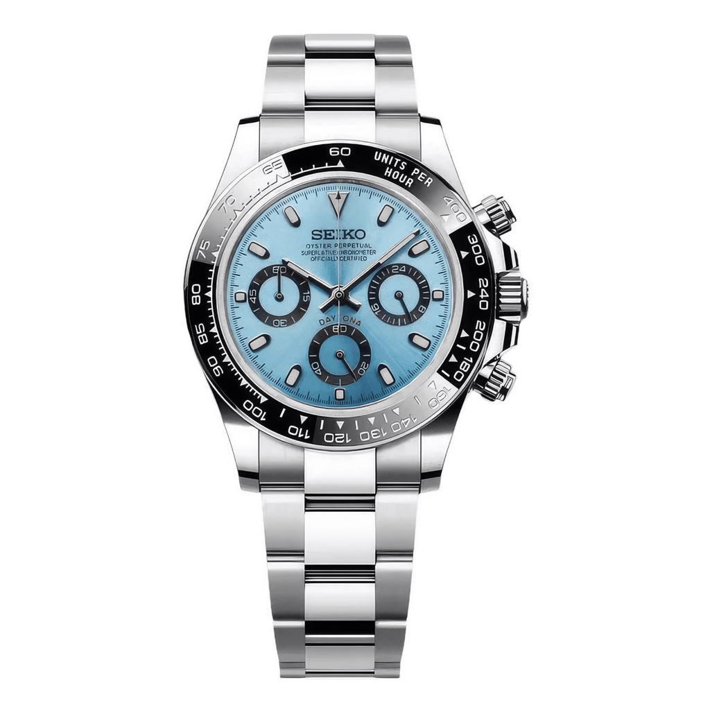 SEIKO MOD Daytona | Platine Bleu