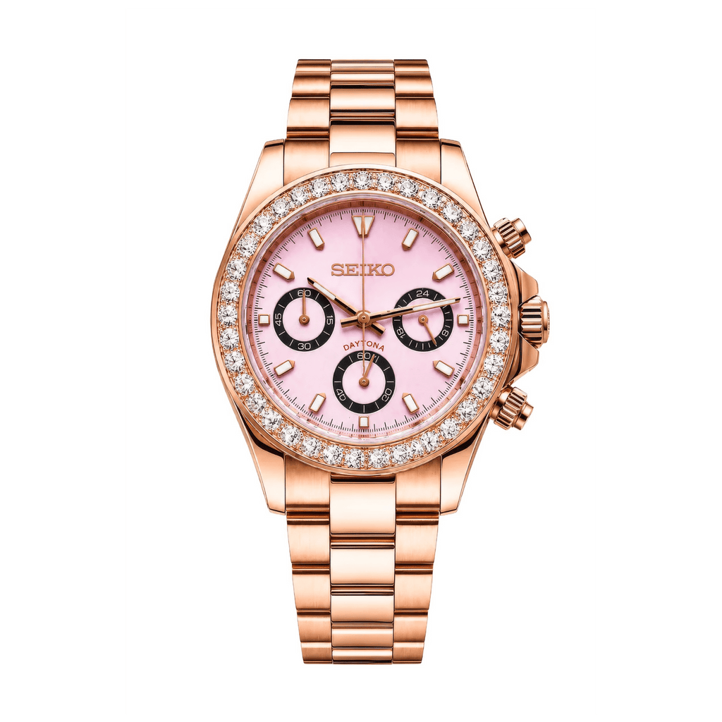 SEIKO MOD Daytona | Or Rose