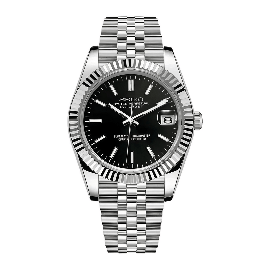 SEIKO MOD Datejust | Noir