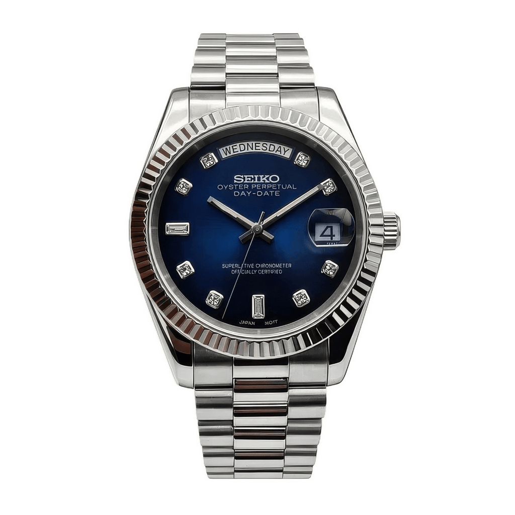 SEIKO MOD Day-Date | Bleu Nuit Diamant