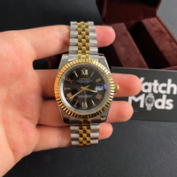 SEIKO MOD Datejust | "Roman" Or & Noir