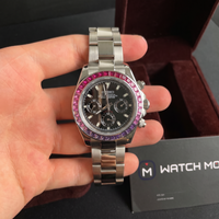 SEIKO MOD Daytona | Rose & Violet dégradé