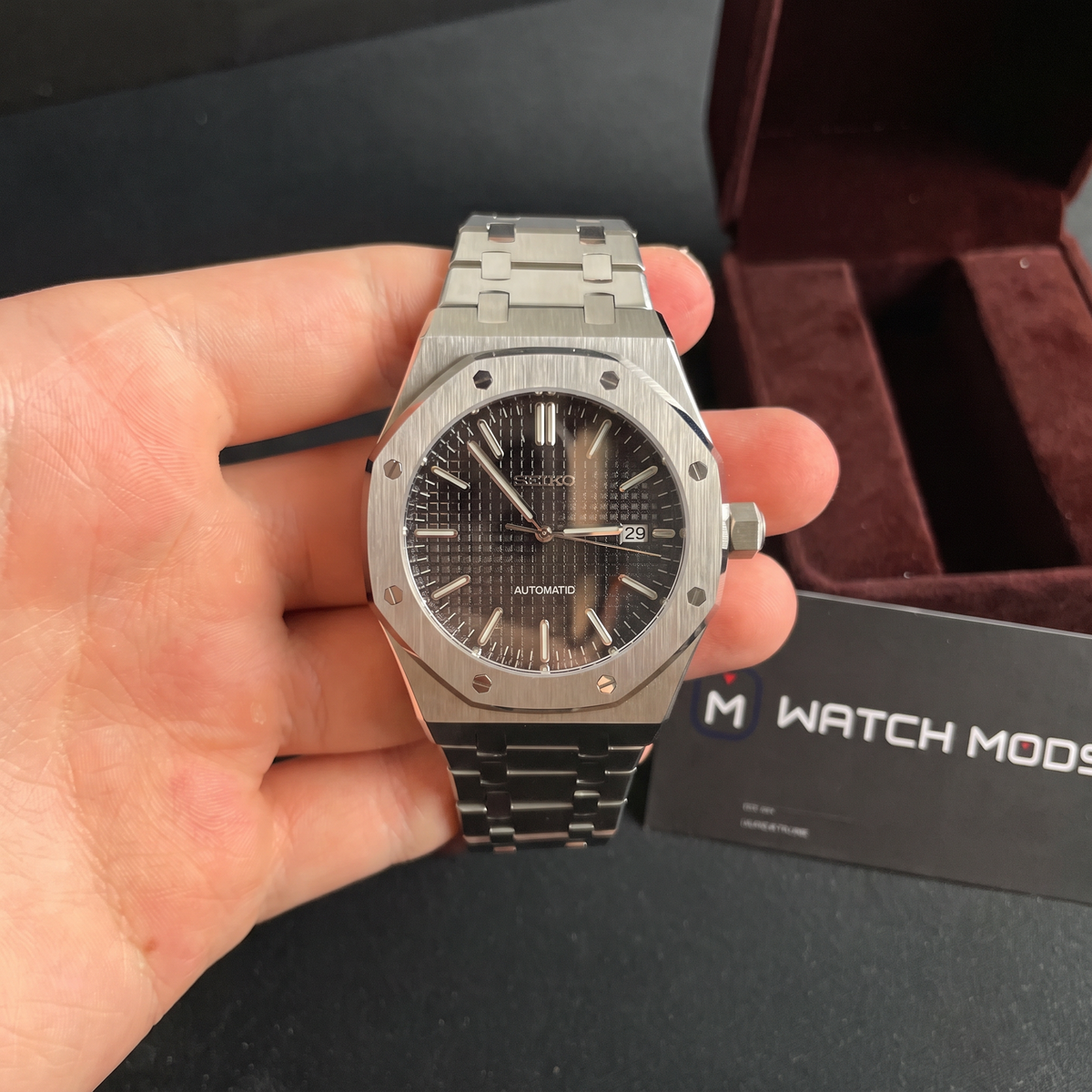 SEIKO MOD Royal Oak | Noir